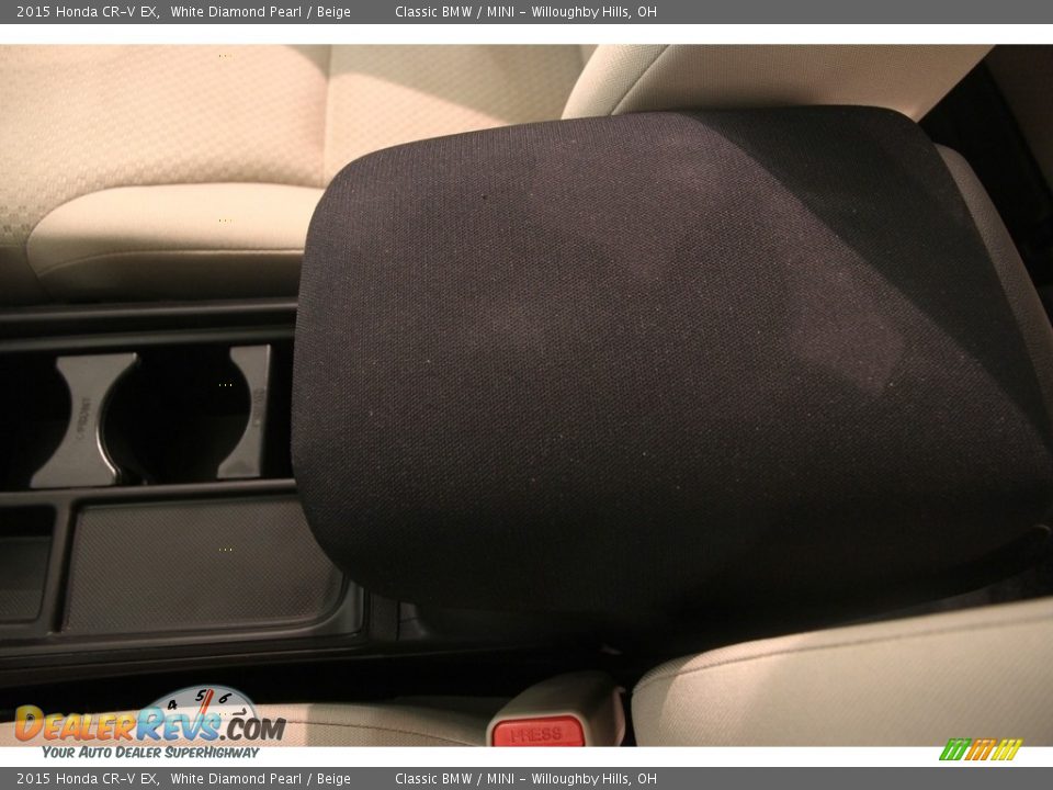 2015 Honda CR-V EX White Diamond Pearl / Beige Photo #15