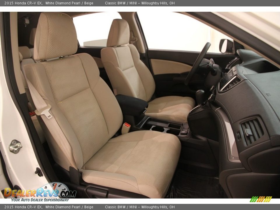 2015 Honda CR-V EX White Diamond Pearl / Beige Photo #17