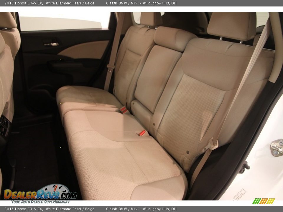 2015 Honda CR-V EX White Diamond Pearl / Beige Photo #19