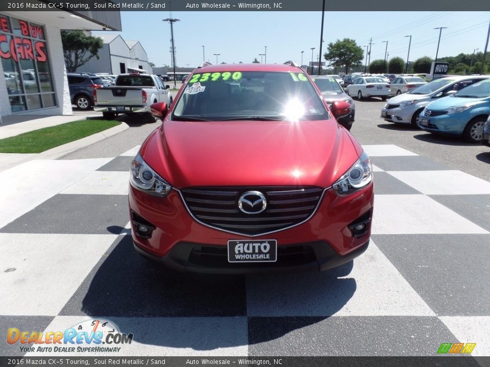 2016 Mazda CX-5 Touring Soul Red Metallic / Sand Photo #2