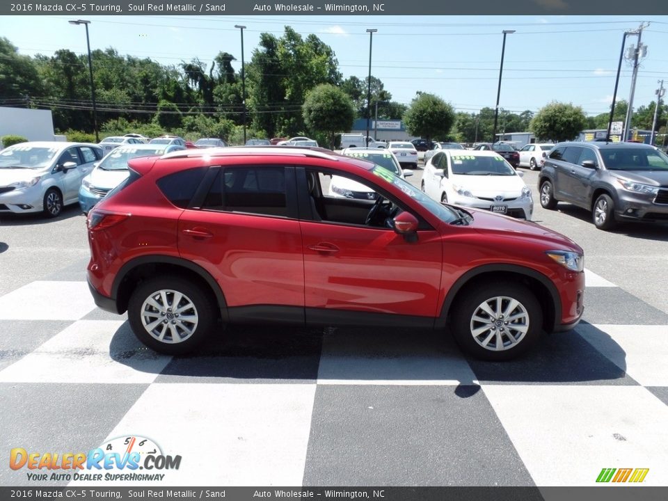 2016 Mazda CX-5 Touring Soul Red Metallic / Sand Photo #3