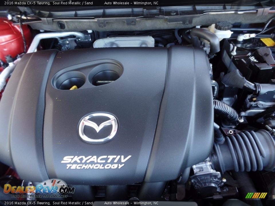 2016 Mazda CX-5 Touring Soul Red Metallic / Sand Photo #6