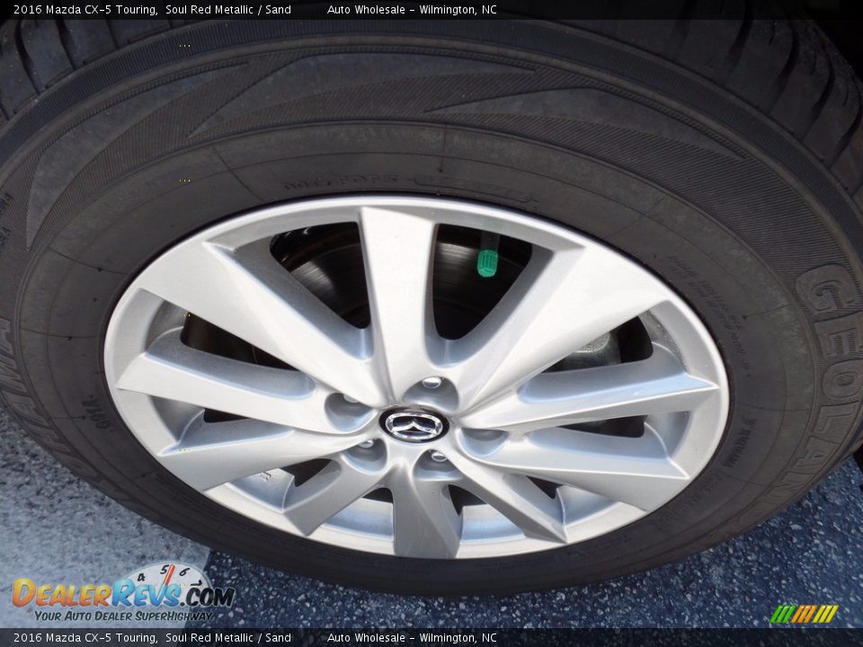 2016 Mazda CX-5 Touring Soul Red Metallic / Sand Photo #7