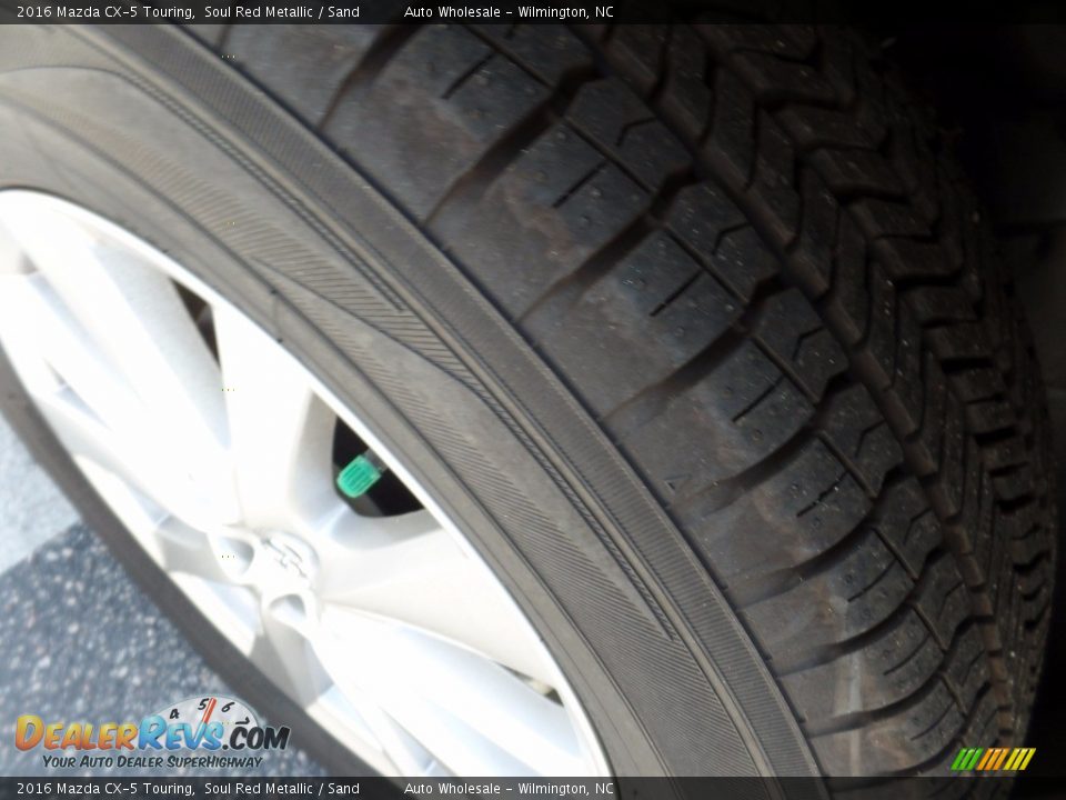2016 Mazda CX-5 Touring Soul Red Metallic / Sand Photo #8