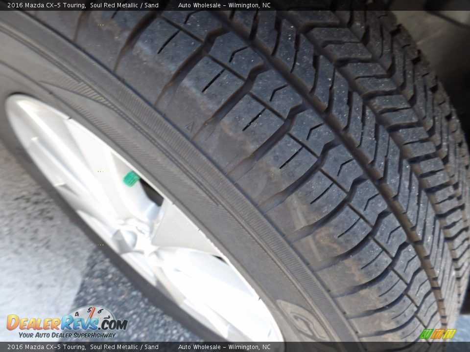 2016 Mazda CX-5 Touring Soul Red Metallic / Sand Photo #9