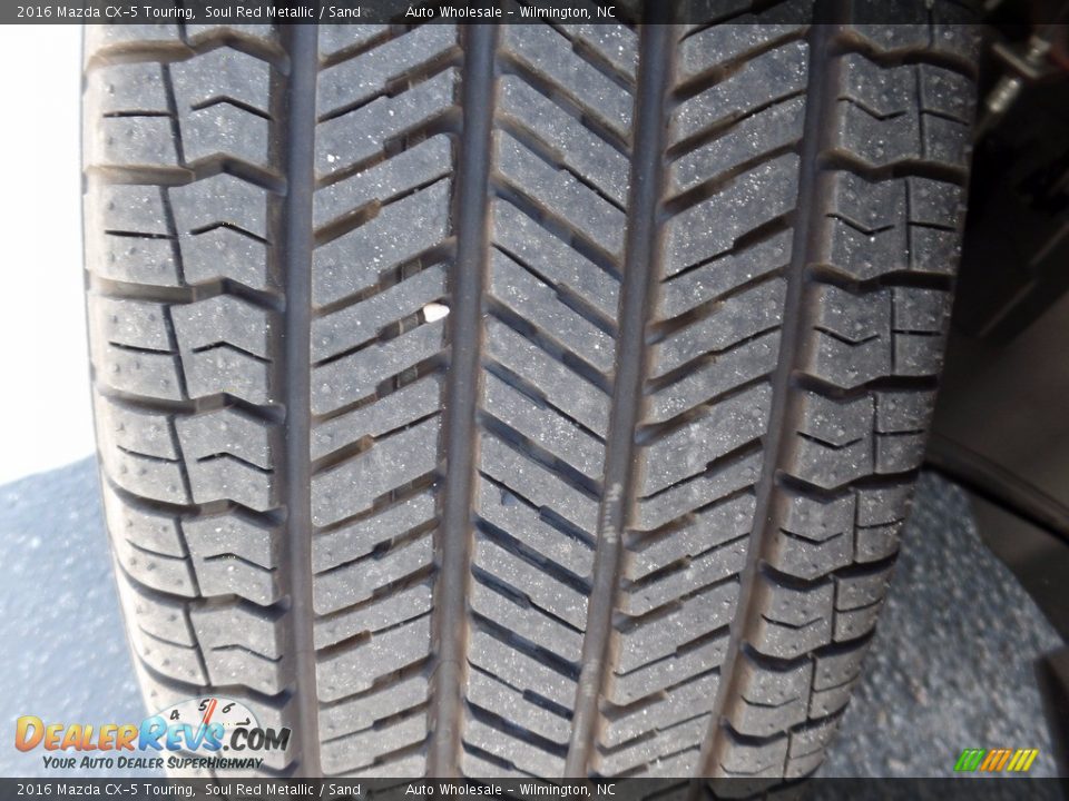 2016 Mazda CX-5 Touring Soul Red Metallic / Sand Photo #10