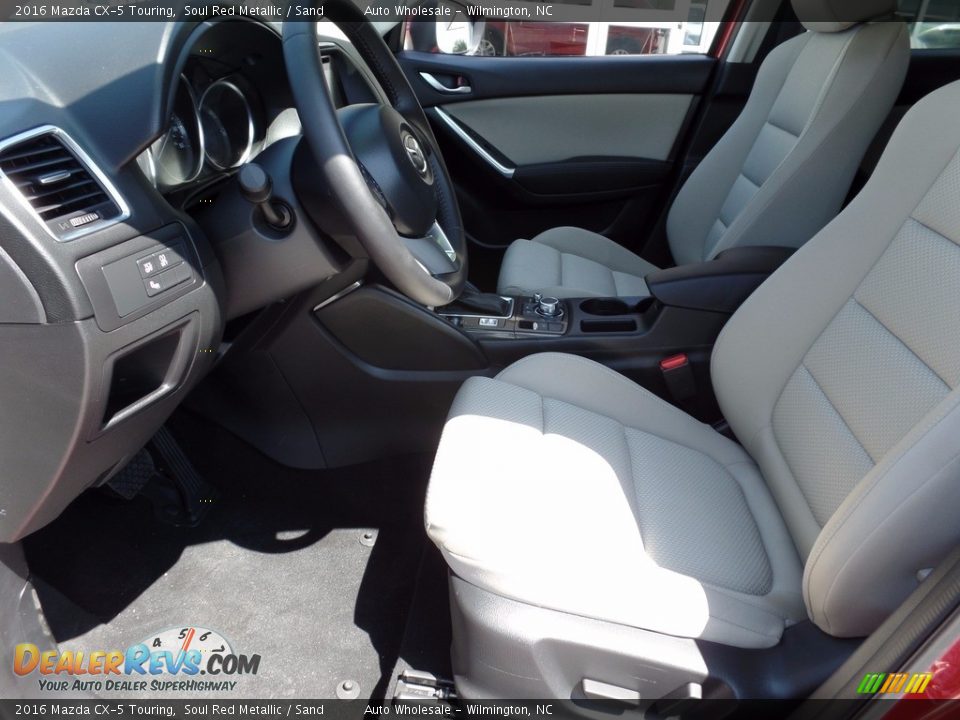2016 Mazda CX-5 Touring Soul Red Metallic / Sand Photo #11