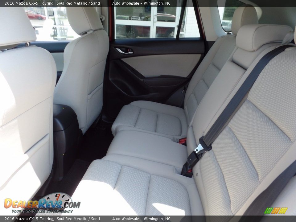 2016 Mazda CX-5 Touring Soul Red Metallic / Sand Photo #12