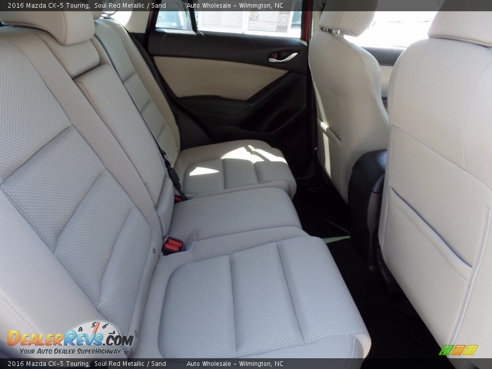 2016 Mazda CX-5 Touring Soul Red Metallic / Sand Photo #14