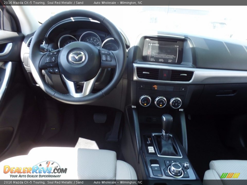 2016 Mazda CX-5 Touring Soul Red Metallic / Sand Photo #15