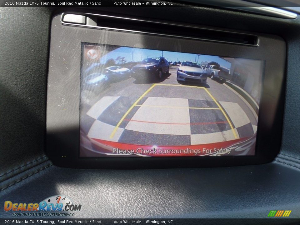 2016 Mazda CX-5 Touring Soul Red Metallic / Sand Photo #18