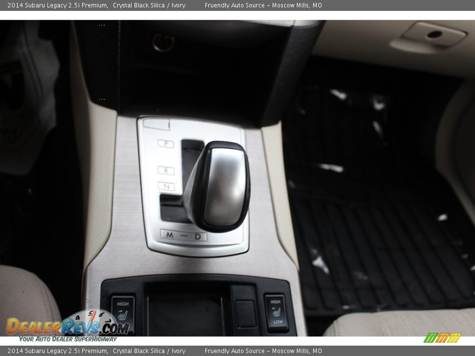 2014 Subaru Legacy 2.5i Premium Crystal Black Silica / Ivory Photo #25