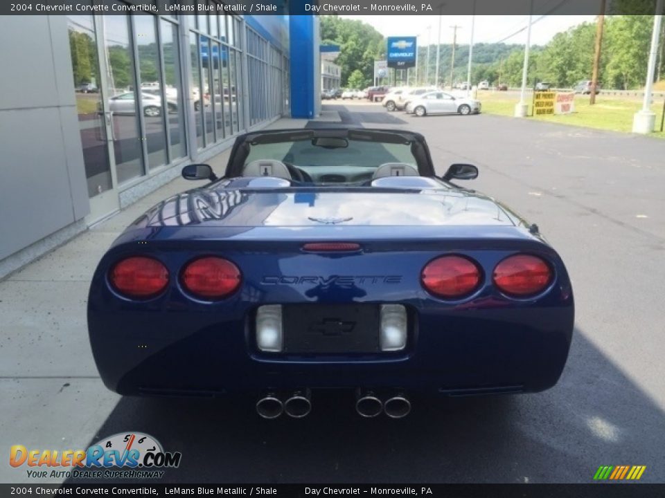 2004 Chevrolet Corvette Convertible LeMans Blue Metallic / Shale Photo #6