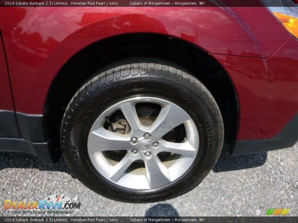 2014 Subaru Outback 2.5i Limited Venetian Red Pearl / Ivory Photo #2