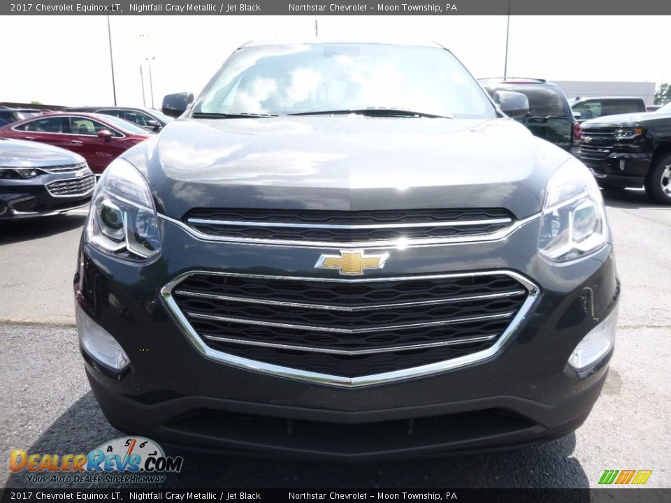 2017 Chevrolet Equinox LT Nightfall Gray Metallic / Jet Black Photo #2