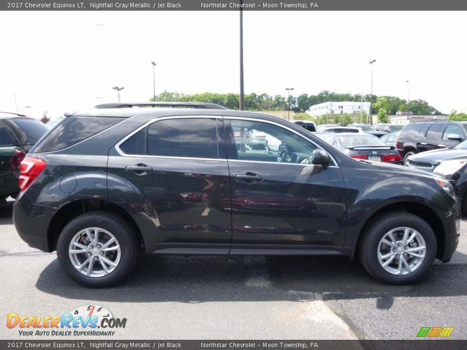 2017 Chevrolet Equinox LT Nightfall Gray Metallic / Jet Black Photo #4