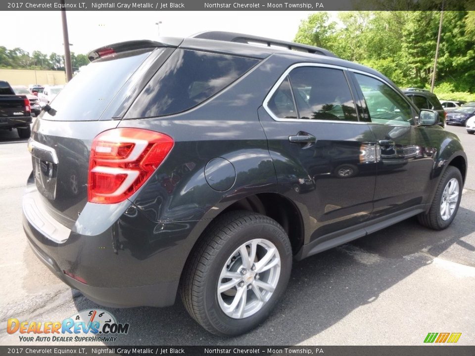 2017 Chevrolet Equinox LT Nightfall Gray Metallic / Jet Black Photo #5