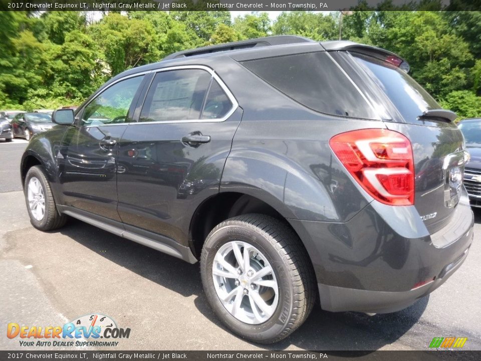 2017 Chevrolet Equinox LT Nightfall Gray Metallic / Jet Black Photo #8