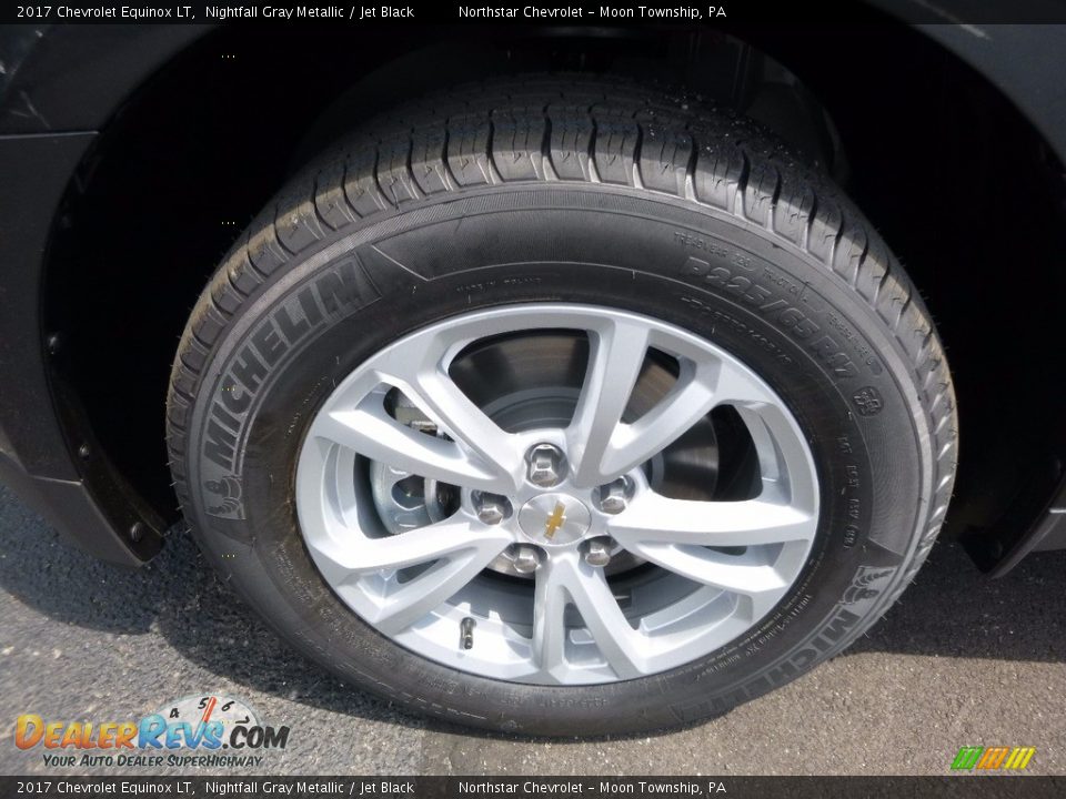 2017 Chevrolet Equinox LT Nightfall Gray Metallic / Jet Black Photo #10