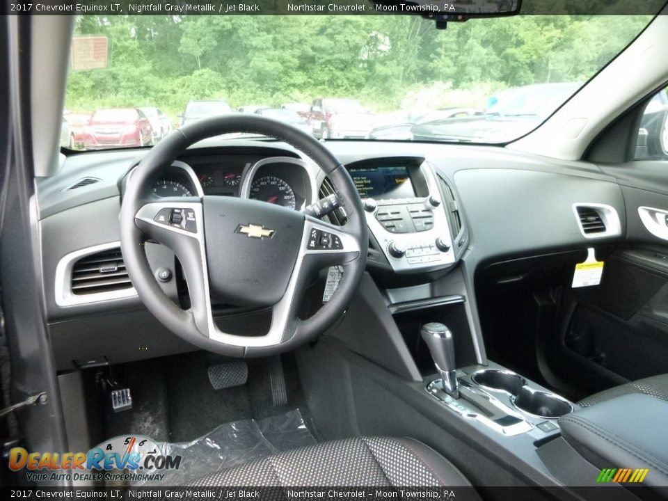 2017 Chevrolet Equinox LT Nightfall Gray Metallic / Jet Black Photo #13