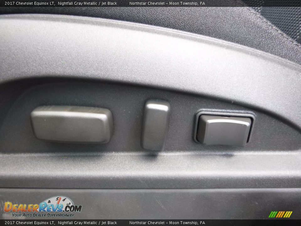 2017 Chevrolet Equinox LT Nightfall Gray Metallic / Jet Black Photo #15
