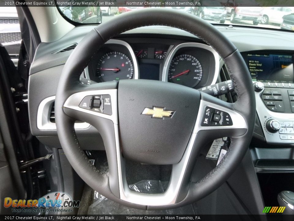 2017 Chevrolet Equinox LT Nightfall Gray Metallic / Jet Black Photo #17