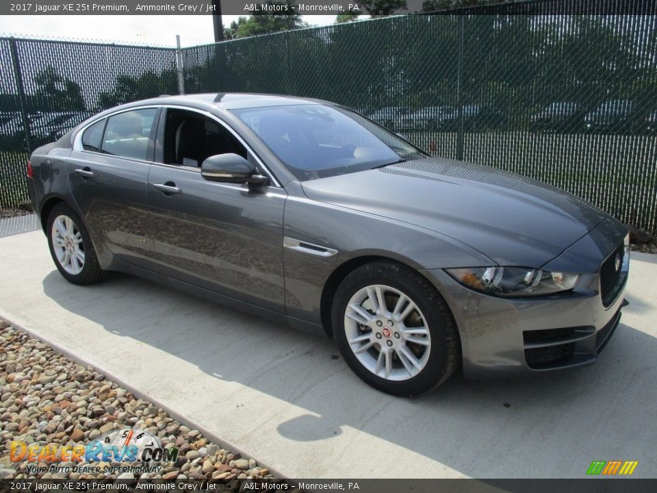 2017 Jaguar XE 25t Premium Ammonite Grey / Jet Photo #1