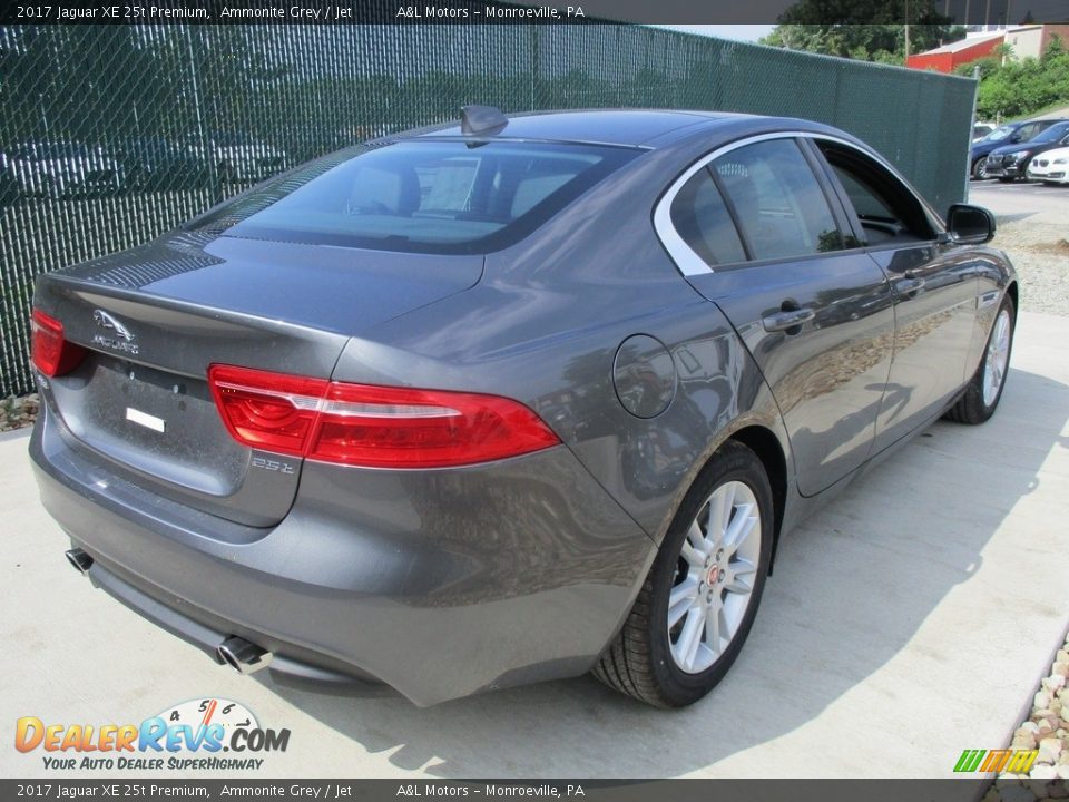 2017 Jaguar XE 25t Premium Ammonite Grey / Jet Photo #4