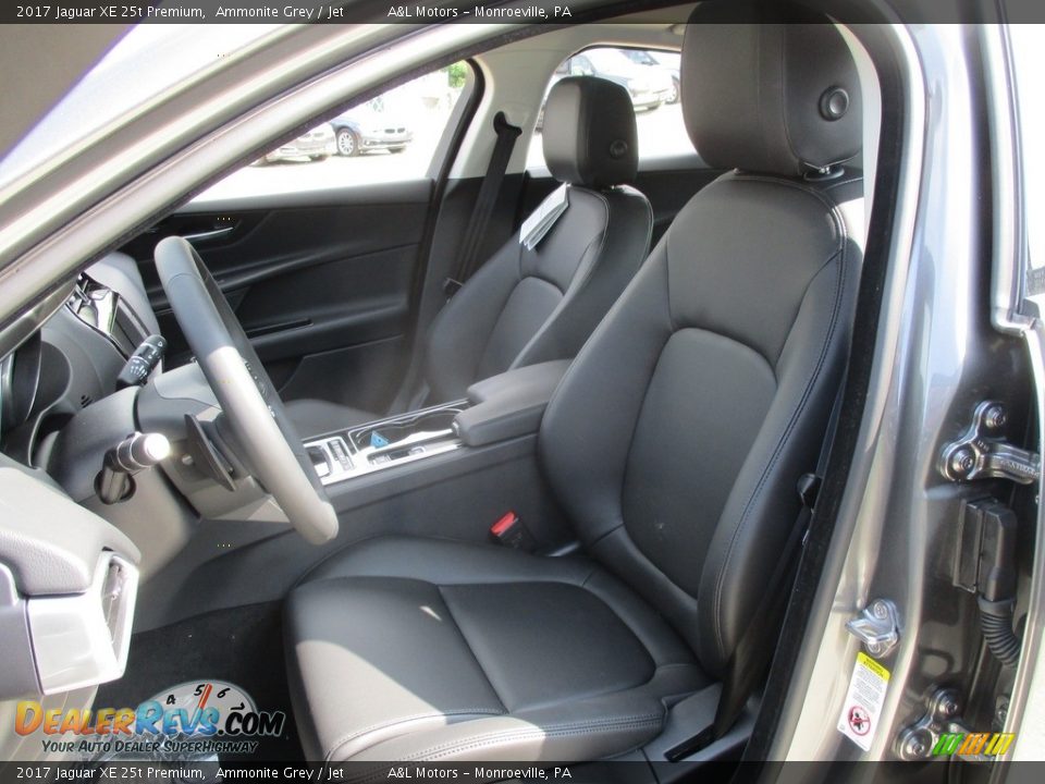 Front Seat of 2017 Jaguar XE 25t Premium Photo #12