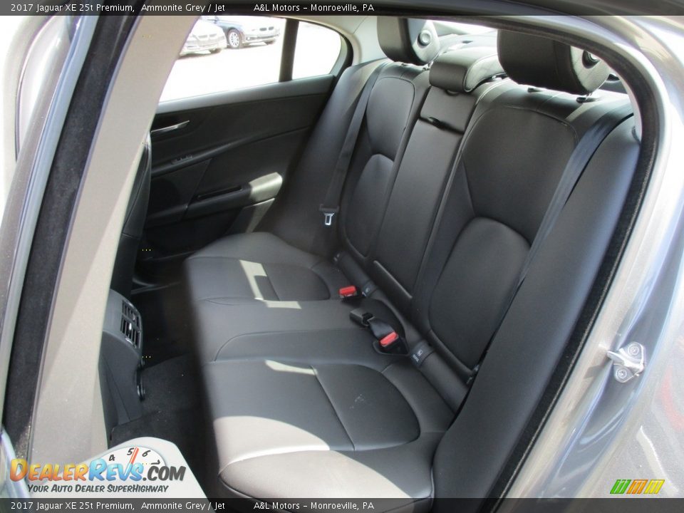 Rear Seat of 2017 Jaguar XE 25t Premium Photo #13