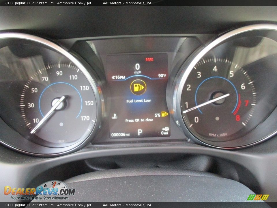 2017 Jaguar XE 25t Premium Ammonite Grey / Jet Photo #20