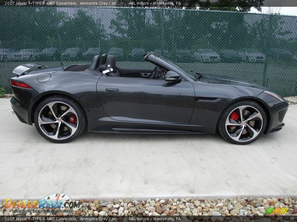 Ammonite Grey 2017 Jaguar F-TYPE R AWD Convertible Photo #2