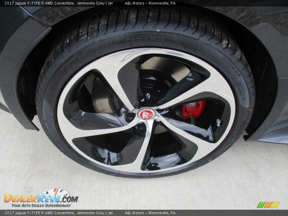 2017 Jaguar F-TYPE R AWD Convertible Wheel Photo #3