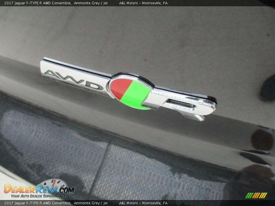 2017 Jaguar F-TYPE R AWD Convertible Ammonite Grey / Jet Photo #5
