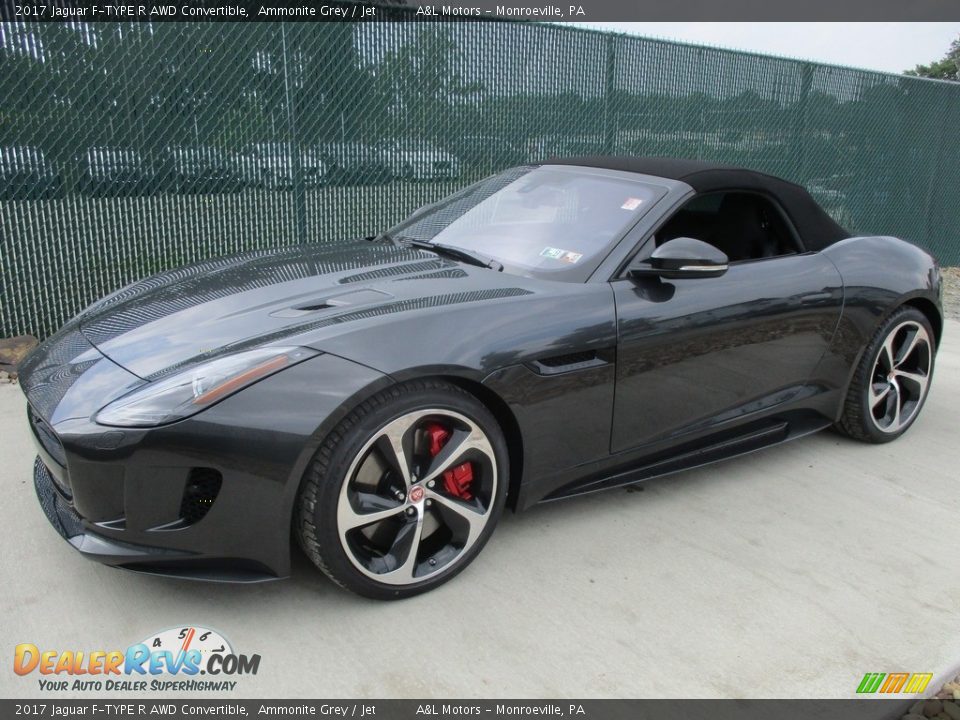 Ammonite Grey 2017 Jaguar F-TYPE R AWD Convertible Photo #9