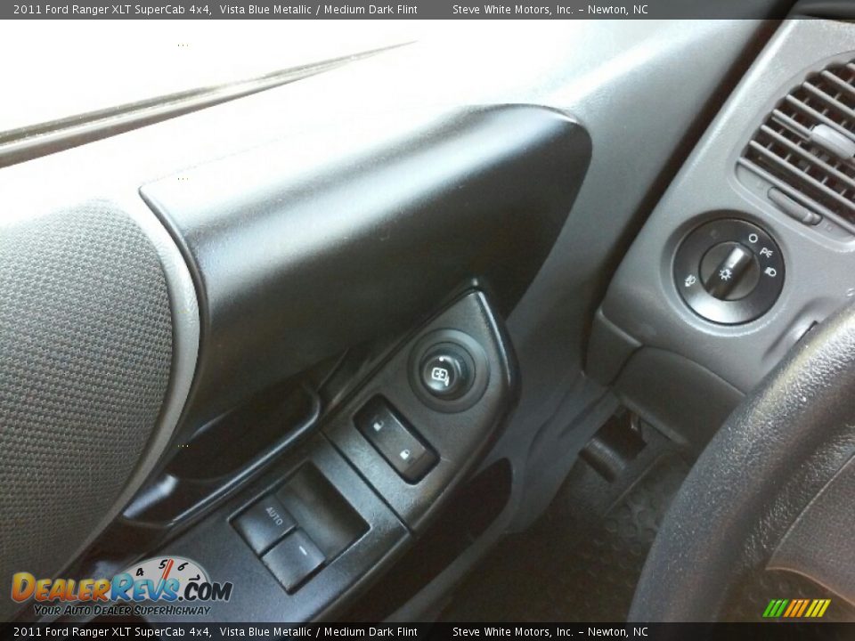 2011 Ford Ranger XLT SuperCab 4x4 Vista Blue Metallic / Medium Dark Flint Photo #11