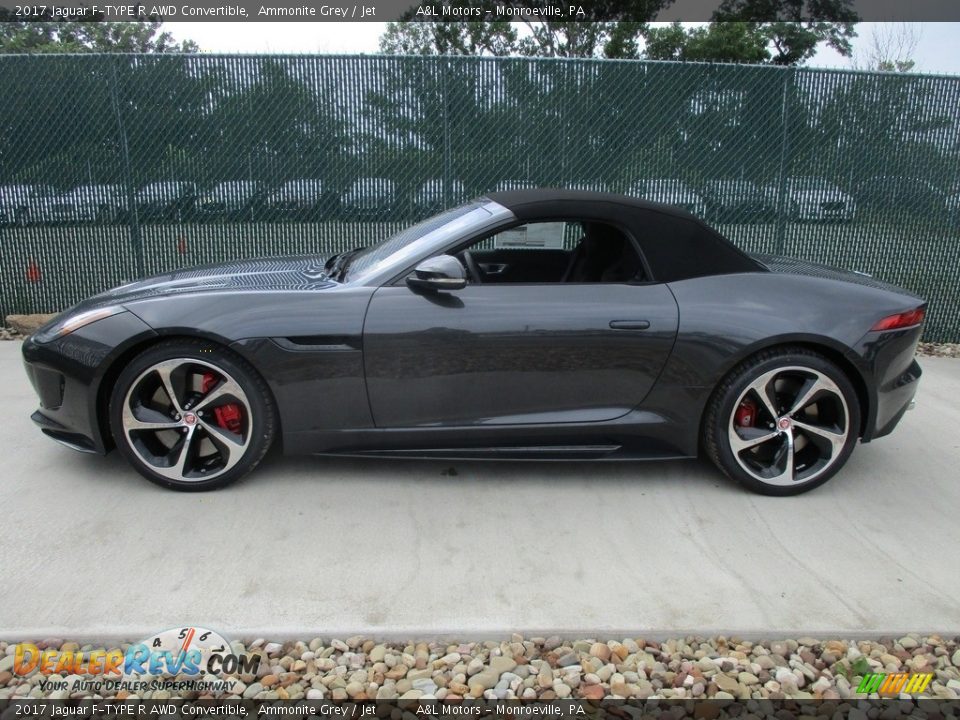 Ammonite Grey 2017 Jaguar F-TYPE R AWD Convertible Photo #10