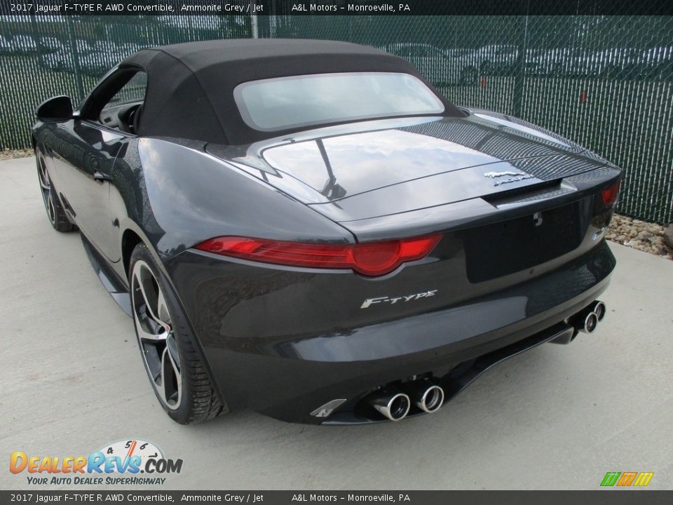 Ammonite Grey 2017 Jaguar F-TYPE R AWD Convertible Photo #11