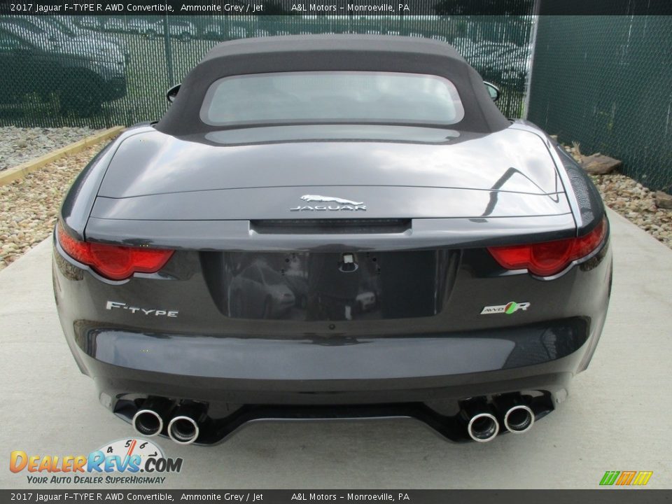 Ammonite Grey 2017 Jaguar F-TYPE R AWD Convertible Photo #12