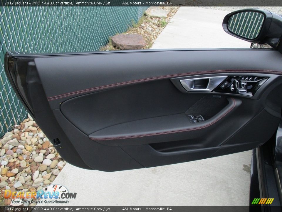 Door Panel of 2017 Jaguar F-TYPE R AWD Convertible Photo #13
