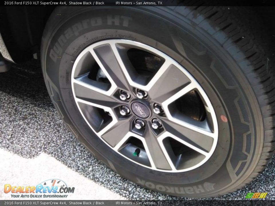 2016 Ford F150 XLT SuperCrew 4x4 Shadow Black / Black Photo #4