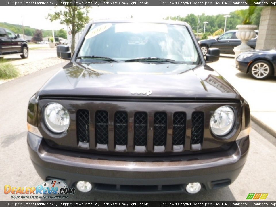 2014 Jeep Patriot Latitude 4x4 Rugged Brown Metallic / Dark Slate Gray/Light Pebble Photo #8