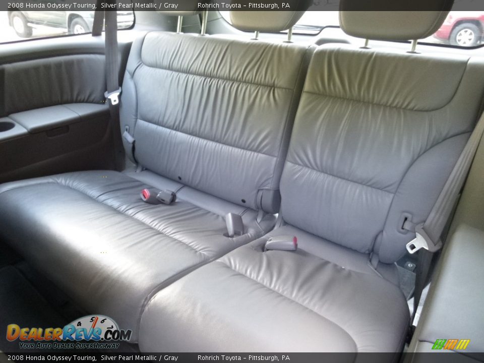 2008 Honda Odyssey Touring Silver Pearl Metallic / Gray Photo #7
