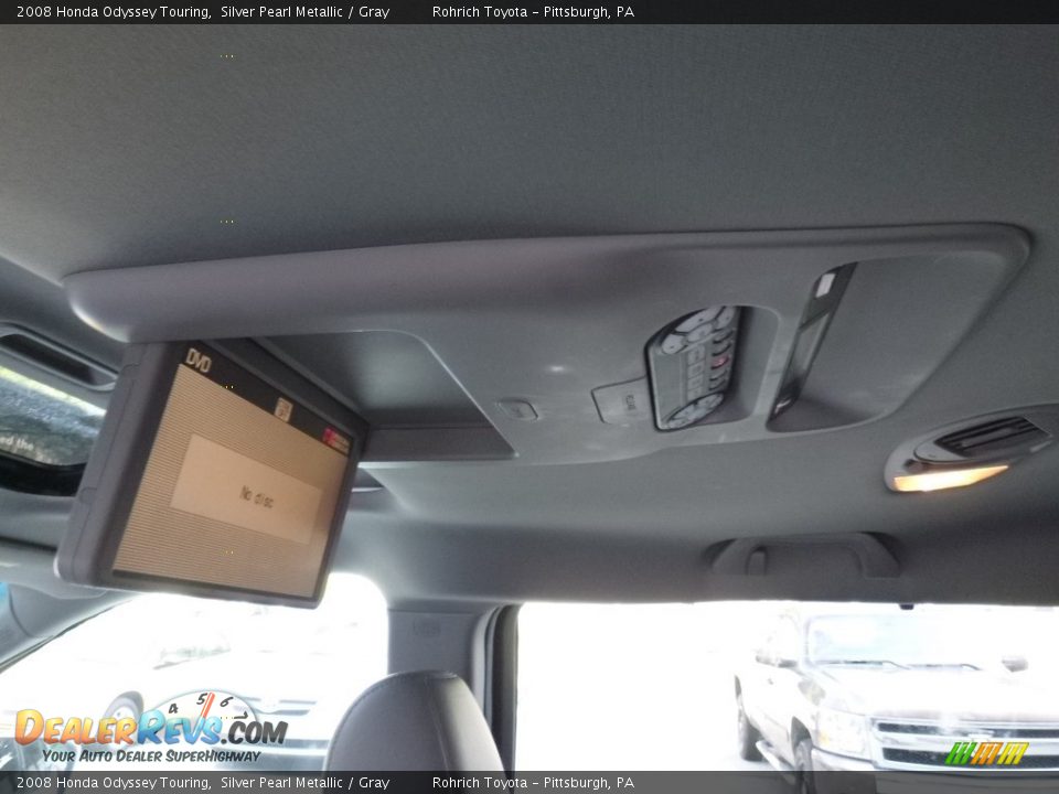 2008 Honda Odyssey Touring Silver Pearl Metallic / Gray Photo #11