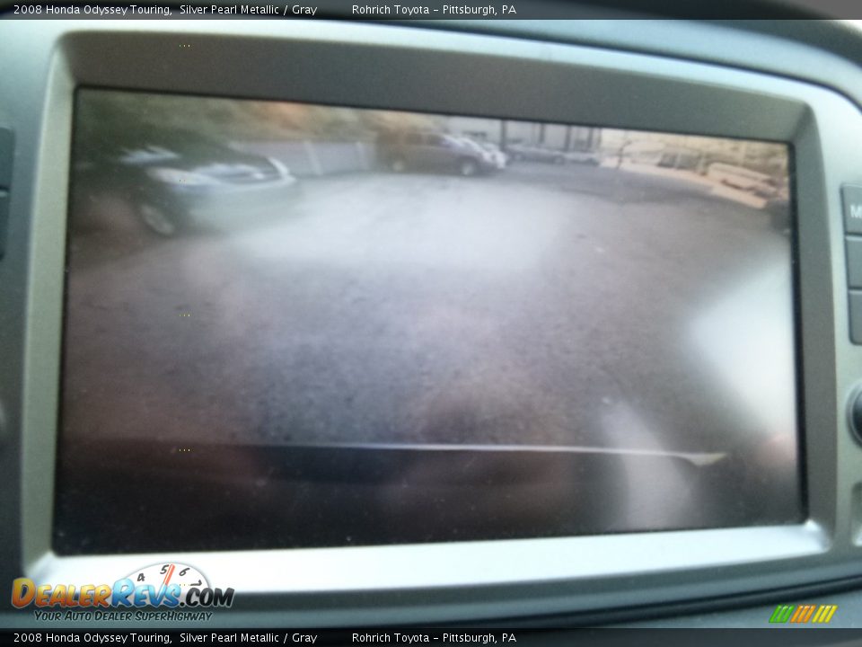 2008 Honda Odyssey Touring Silver Pearl Metallic / Gray Photo #14