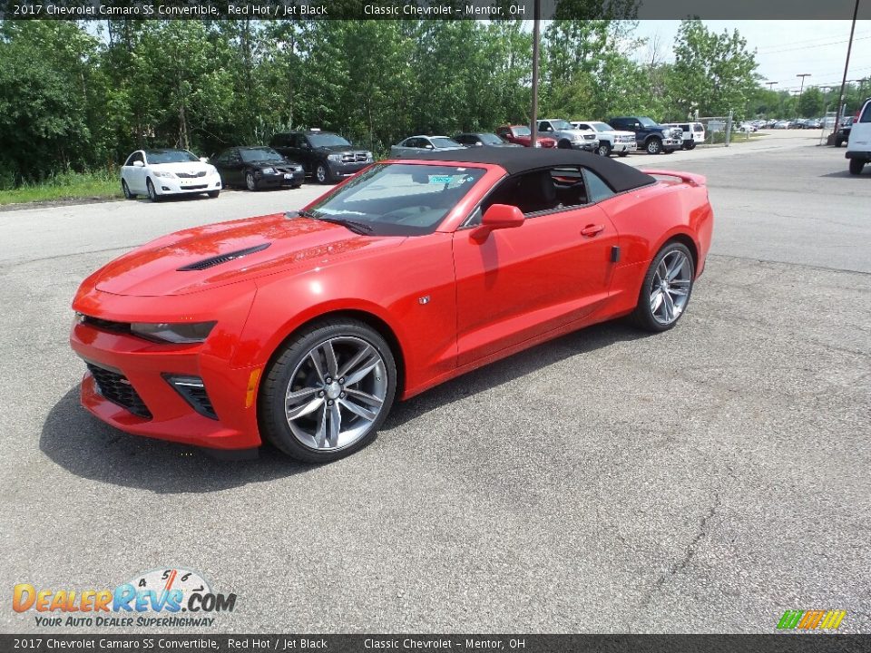 2017 Chevrolet Camaro SS Convertible Red Hot / Jet Black Photo #1