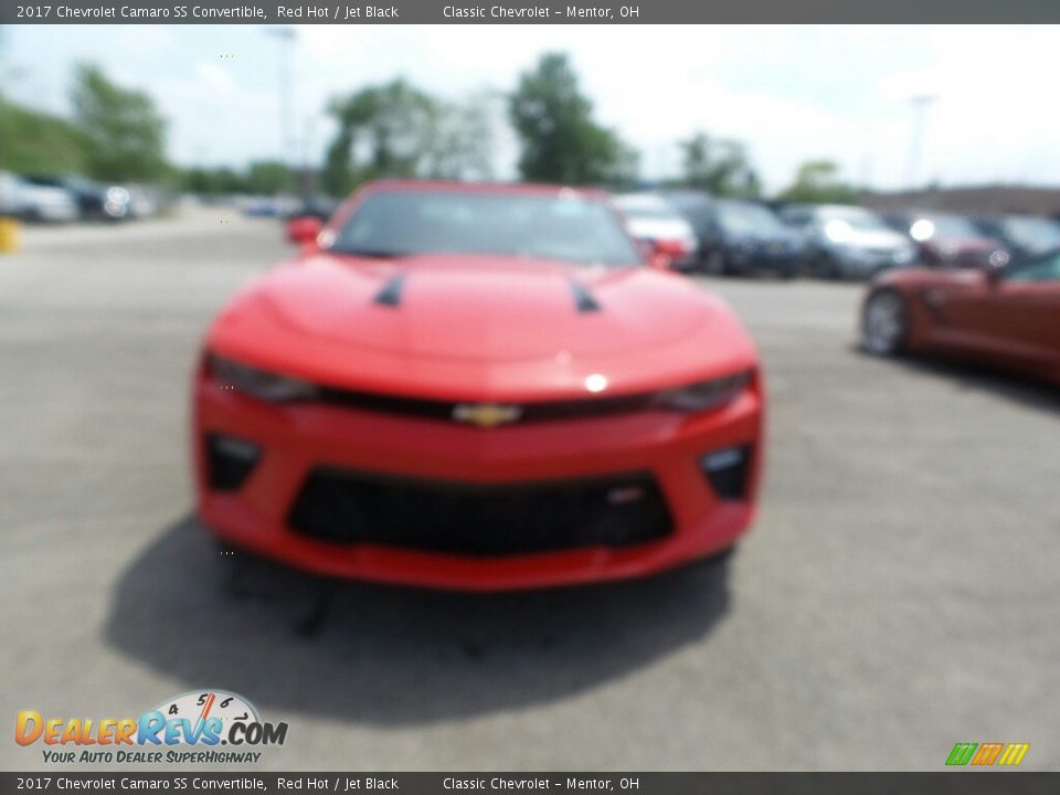 2017 Chevrolet Camaro SS Convertible Red Hot / Jet Black Photo #2