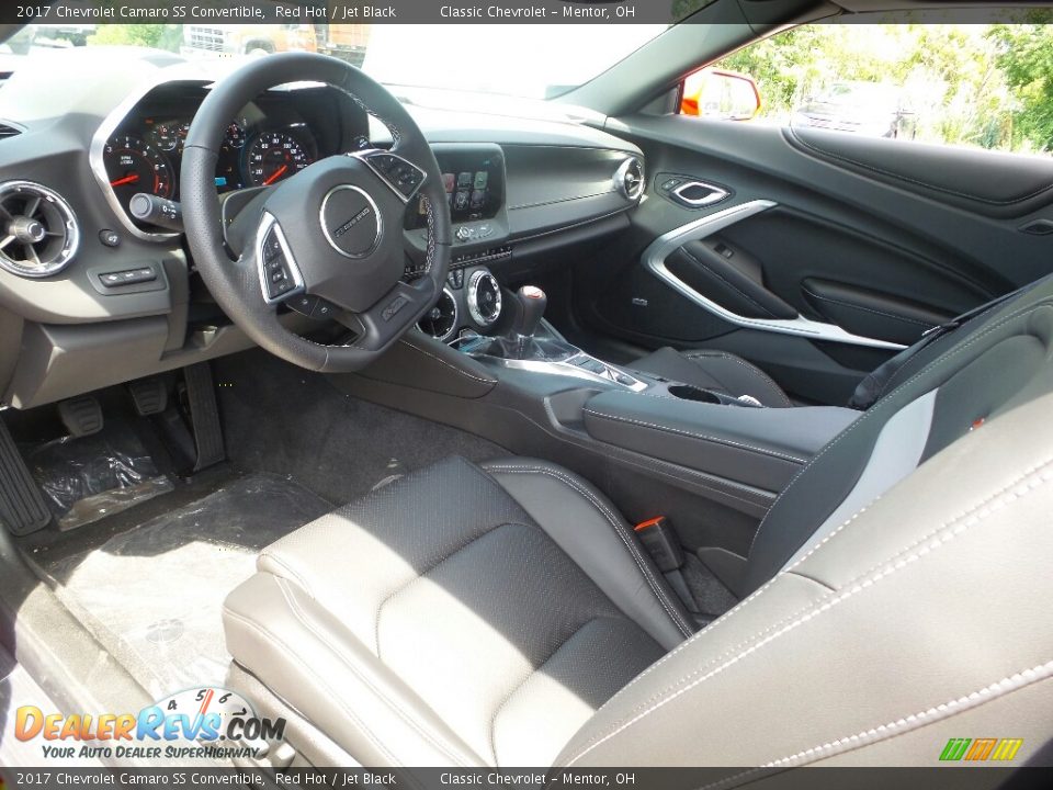 2017 Chevrolet Camaro SS Convertible Red Hot / Jet Black Photo #8
