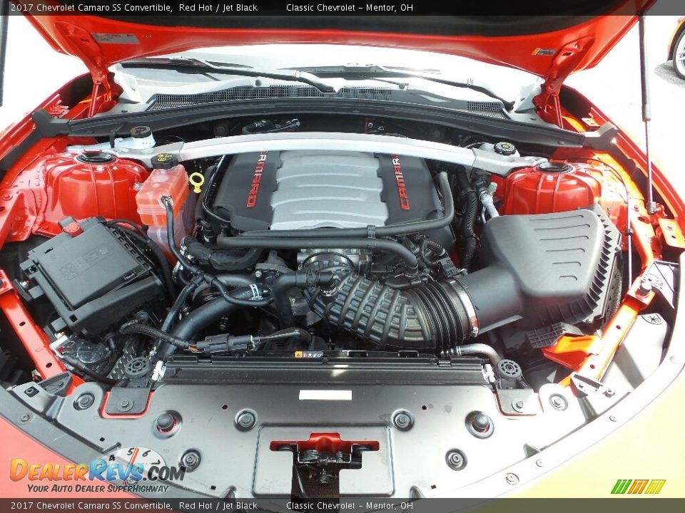 2017 Chevrolet Camaro SS Convertible 6.2 Liter DI OHV 16-Valve VVT V8 Engine Photo #9