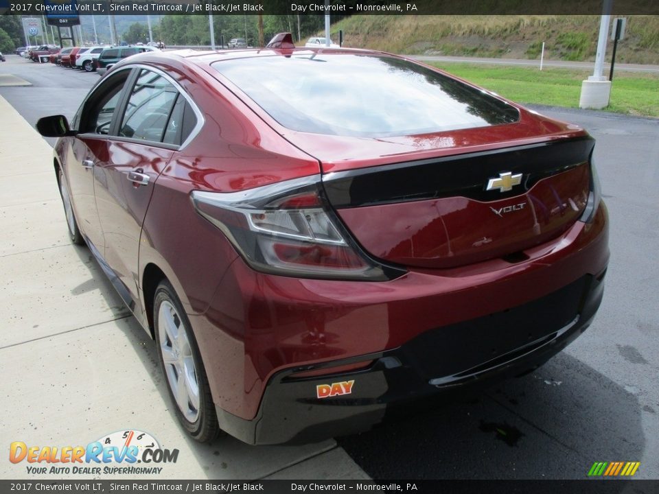 2017 Chevrolet Volt LT Siren Red Tintcoat / Jet Black/Jet Black Photo #6